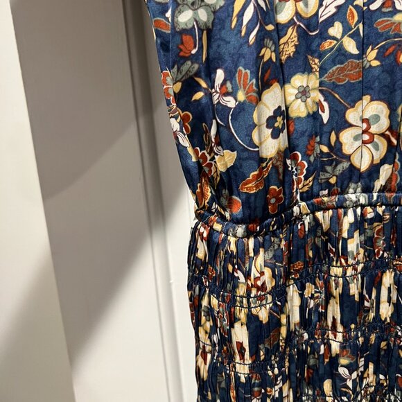 Current Air Floral Border Print Mini Dress NWT Size Small - Picture 10 of 16